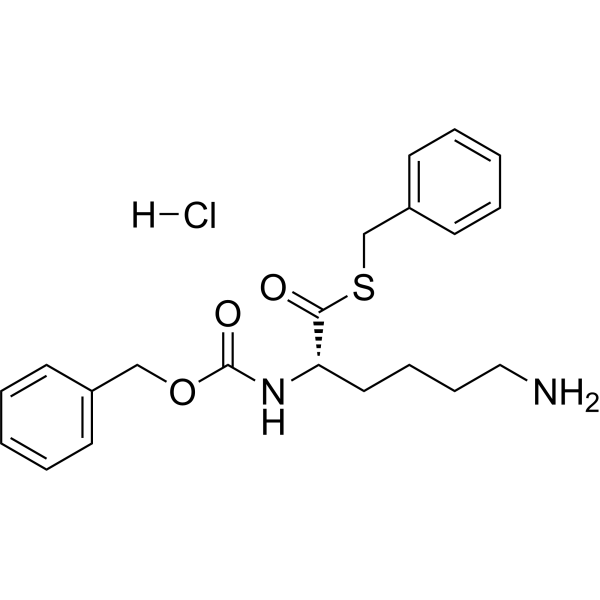 Z-LYS-SBZL monohydrochloride (α-N-Carbobenzoxy-L-lysine thiobenzyl ester monohydrochloride) 69861-89